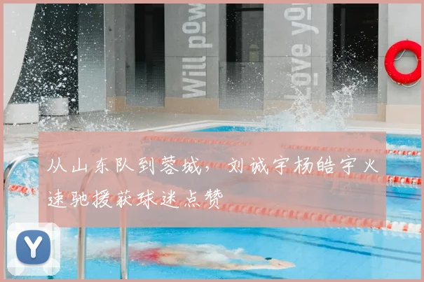 从山东队到蓉城，刘诚宇杨皓宇火速驰援获球迷点赞