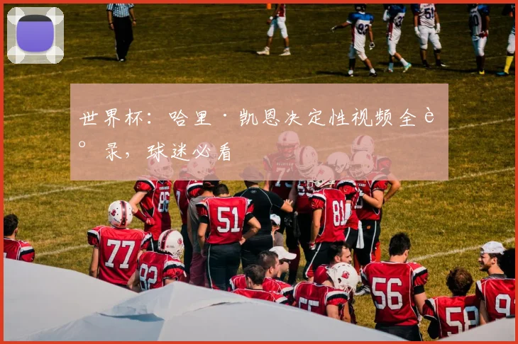 世界杯：哈里·凯恩决定性视频全记录，球迷必看